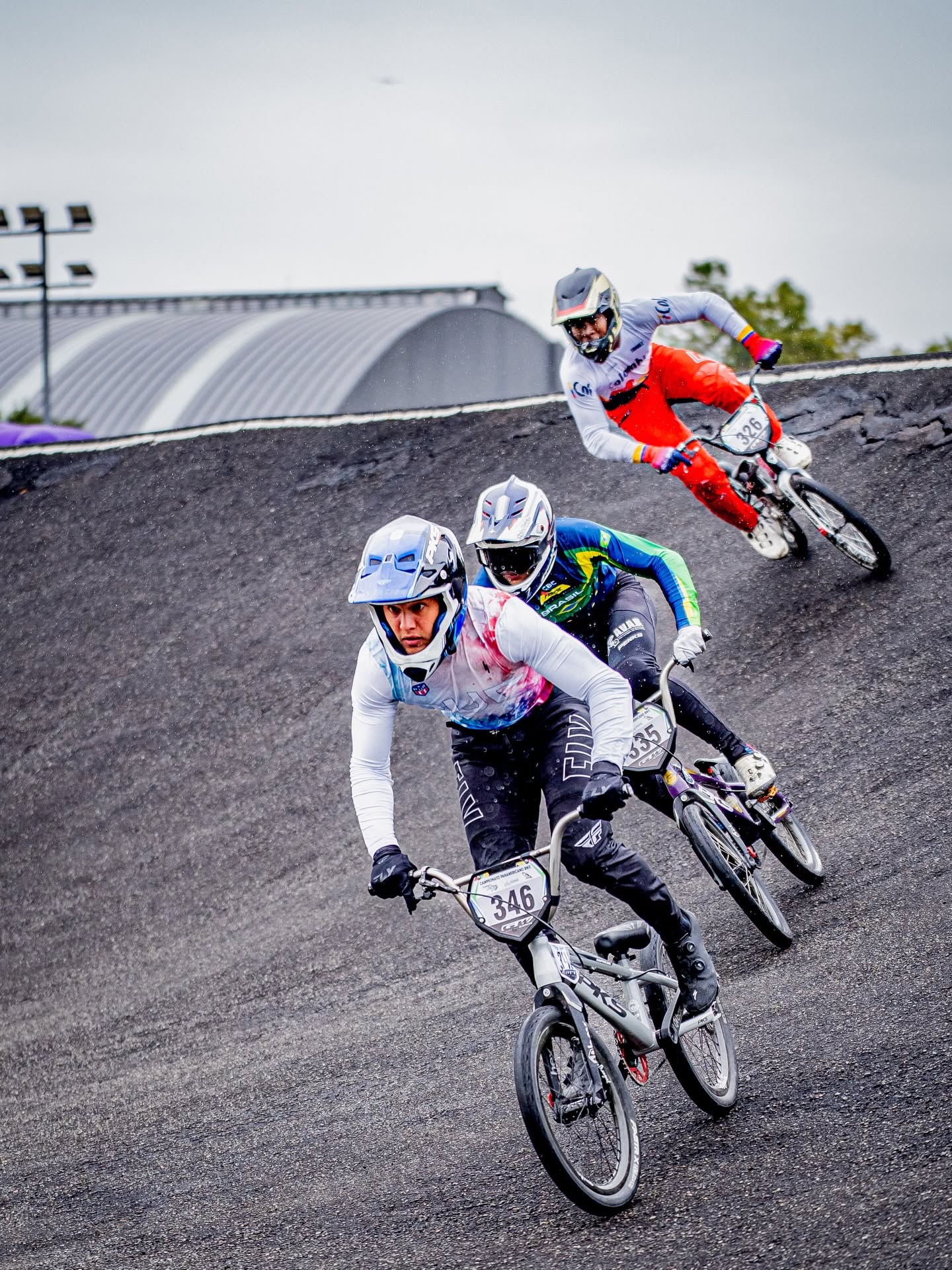 Competidor de BMX Racing